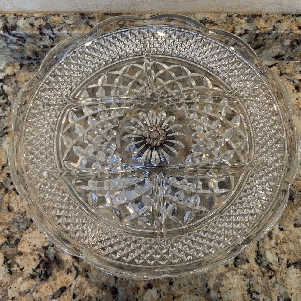 Vintage Wexford Relish Dish Plate 11